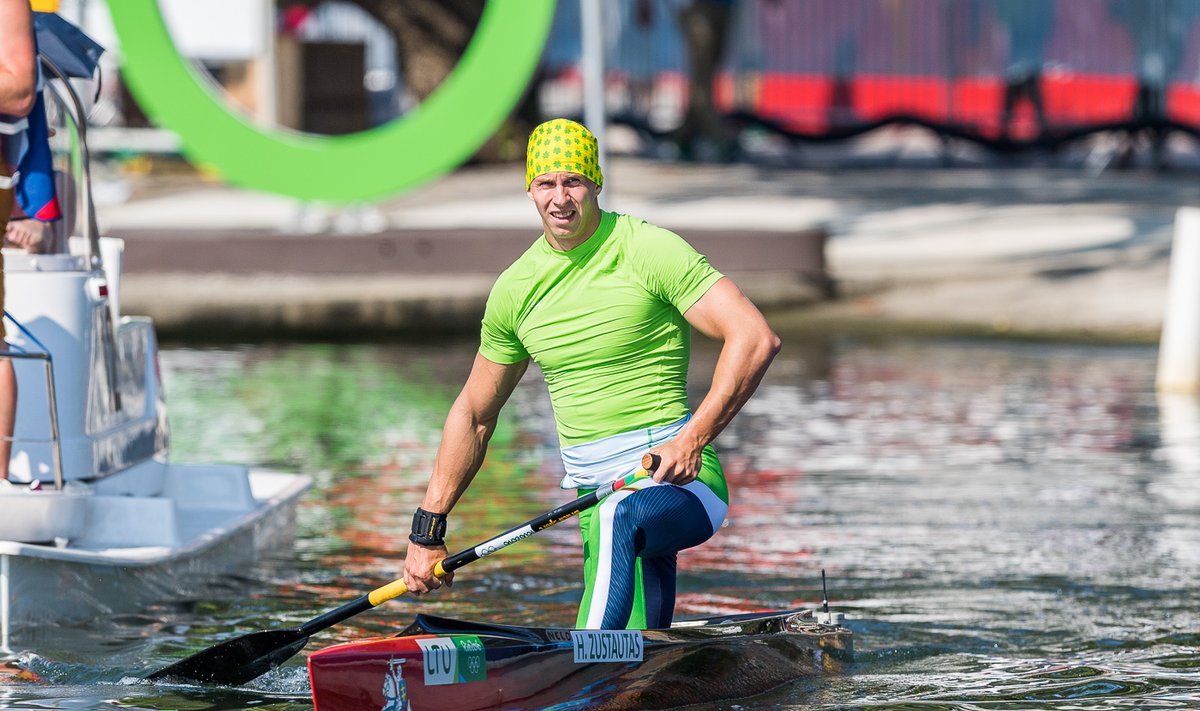 Kanojininkas Henrikas Žustautas Rio2016 olimpinėse žaidynėse