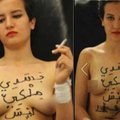Už parodytas krūtis tunisietei gresia kalėjimas
