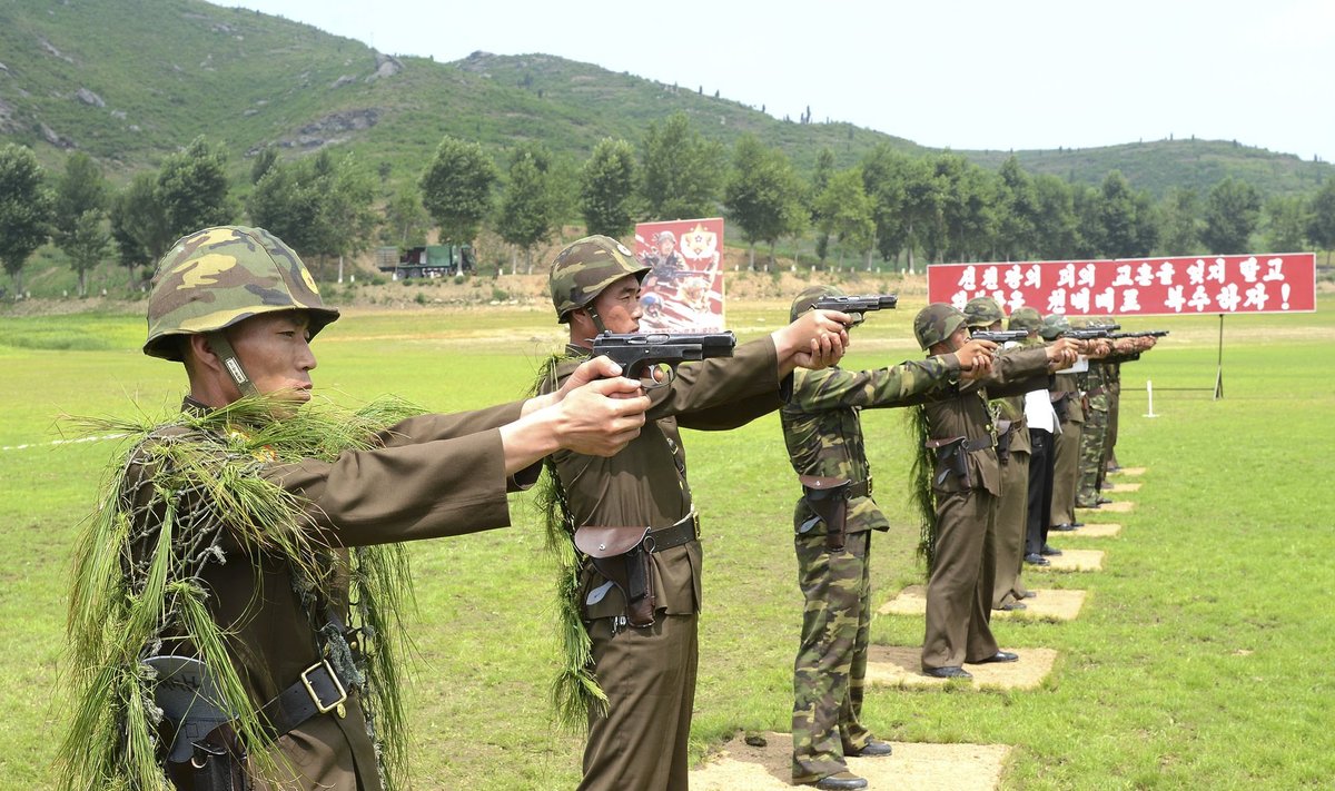 Pratybos Šiaurės Korėjoje