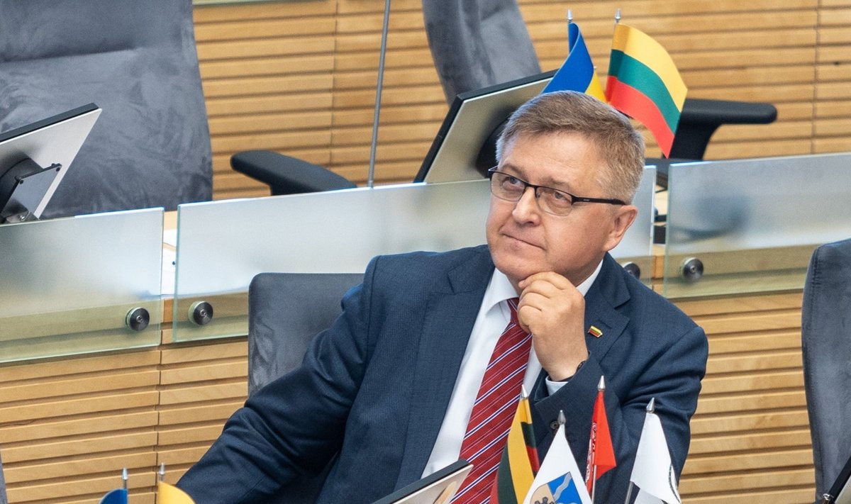 MP Valdemaras Valkiūnas has decided to withdraw from the Labour Party’s political group in the Seimas