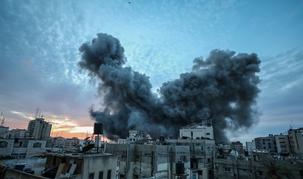 Šeštadienį atsakydamas į išpuolį Izraelis atakavo Gazos ruožą