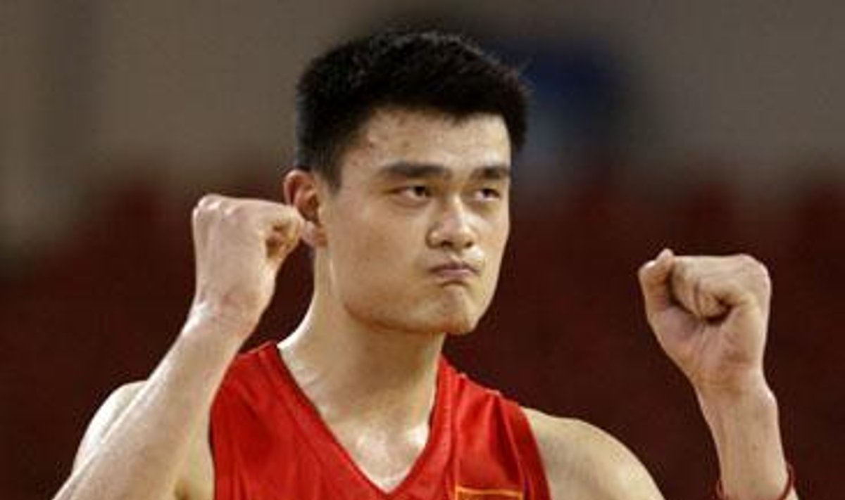 Yao Mingas triumfuoja