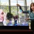 „Samsung“ pristatė skaidrius ir veidrodinius ekranus