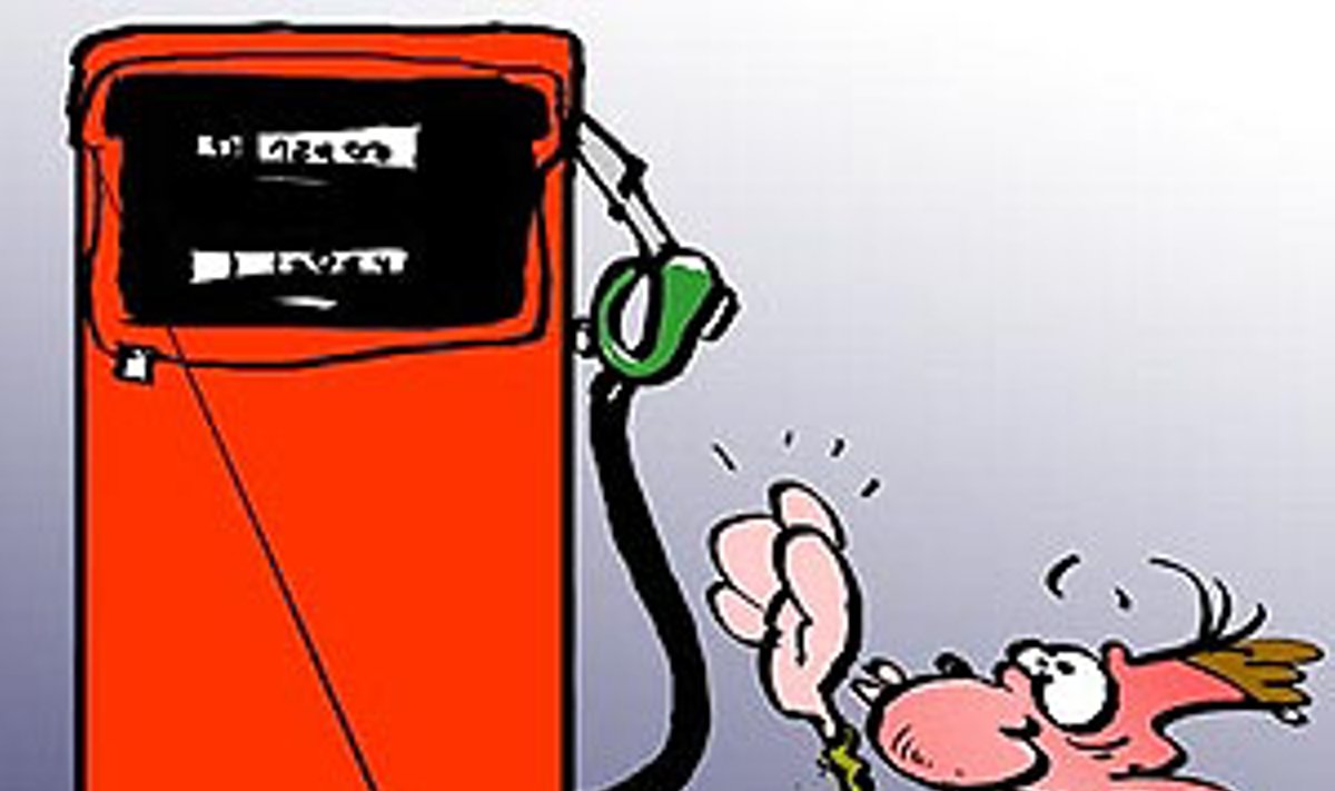 Naulat didėjančios benzino kainos