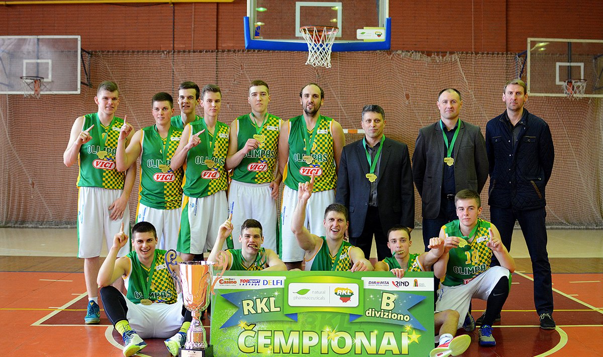 Plungės krepšininkai laimėjo RKL B diviziono čempionatą (L. Šilkaičio nuotr.)