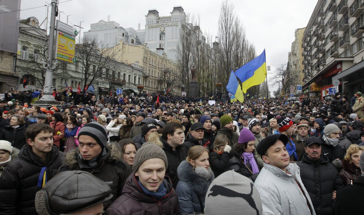 Protestai Kijeve