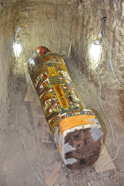 Egipte atrasta mumija