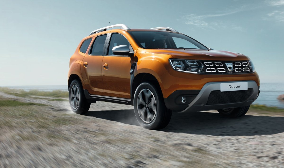 Naujos kartos "Dacia Duster"