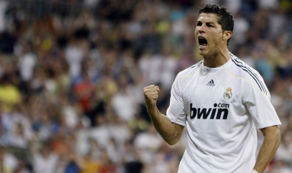 Cristiano Ronaldo pelnė įvartį