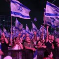 Izraelyje į gatves vėl išėjo dešimtys tūkstančių prieš teismų reformą nusiteikusių protestuotojų