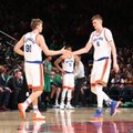 „Knicks“ vadovybe nusivylęs K. Porzingis Niujorko palikti neketina