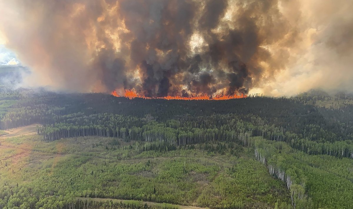 Miškų gaisrai Kanadoje