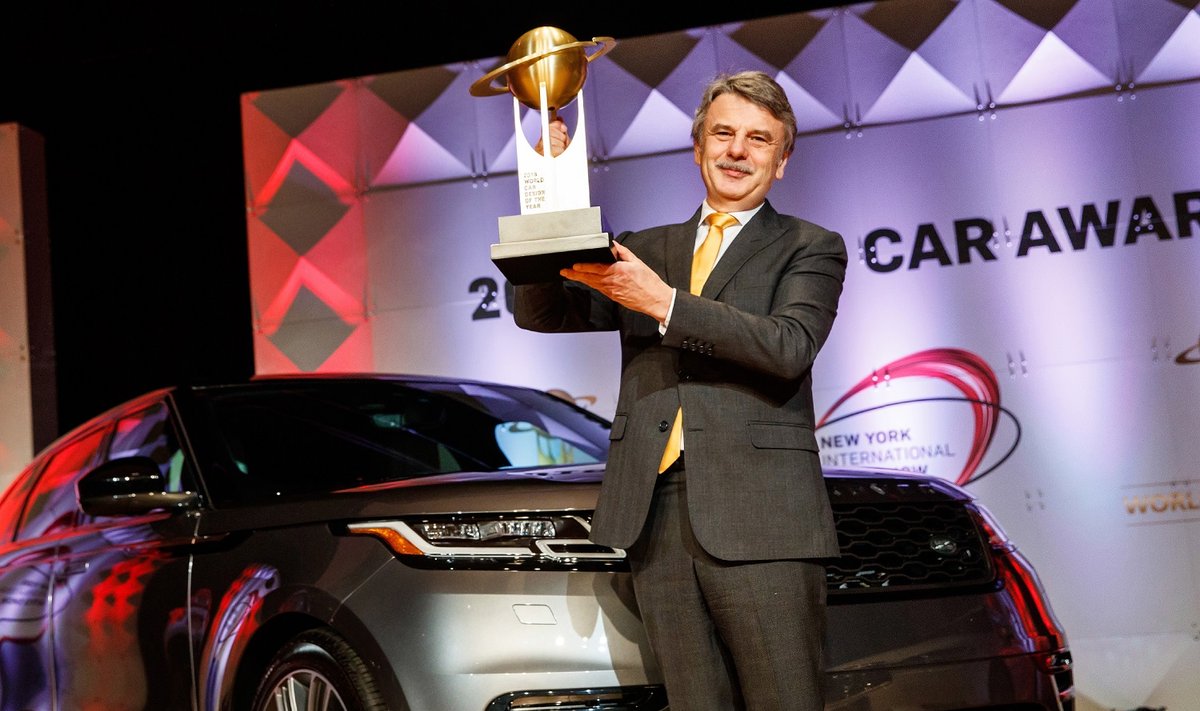 "Range Rover Velar" – apdovanojimas už grožį