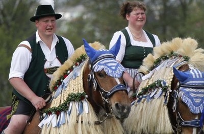 Neįprasta Velykų tradicija gyvuoja Bavarijos Traunšteino miestelyje