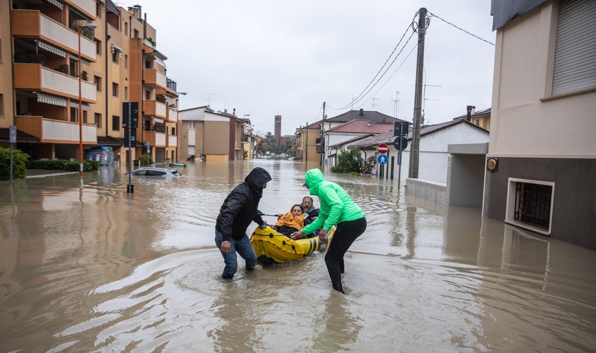 Potvyniai Italijoje