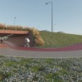 Ties „Litexpo“ parodų centru planuojama požeminė pėsčiųjų perėja su dviračiu taku