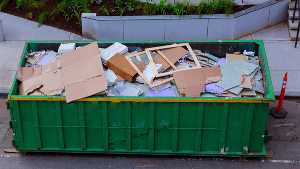 Ekspertai primena, kaip tinkamai pasirūpinti statybinėmis atliekomis ir kokių klaidų šiukštu nedaryti