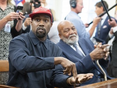 Kanye Westas apsilankė Baltuosiuose rūmuose