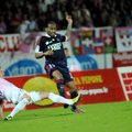 Prancūzijos futbolo lygos 36-as turas baigėsi „Lyon“ klubo pergale prieš „Evian“ ekipą