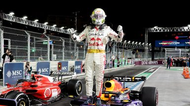 Las Vegase – jau 18-oji sezone Verstappeno pergalė