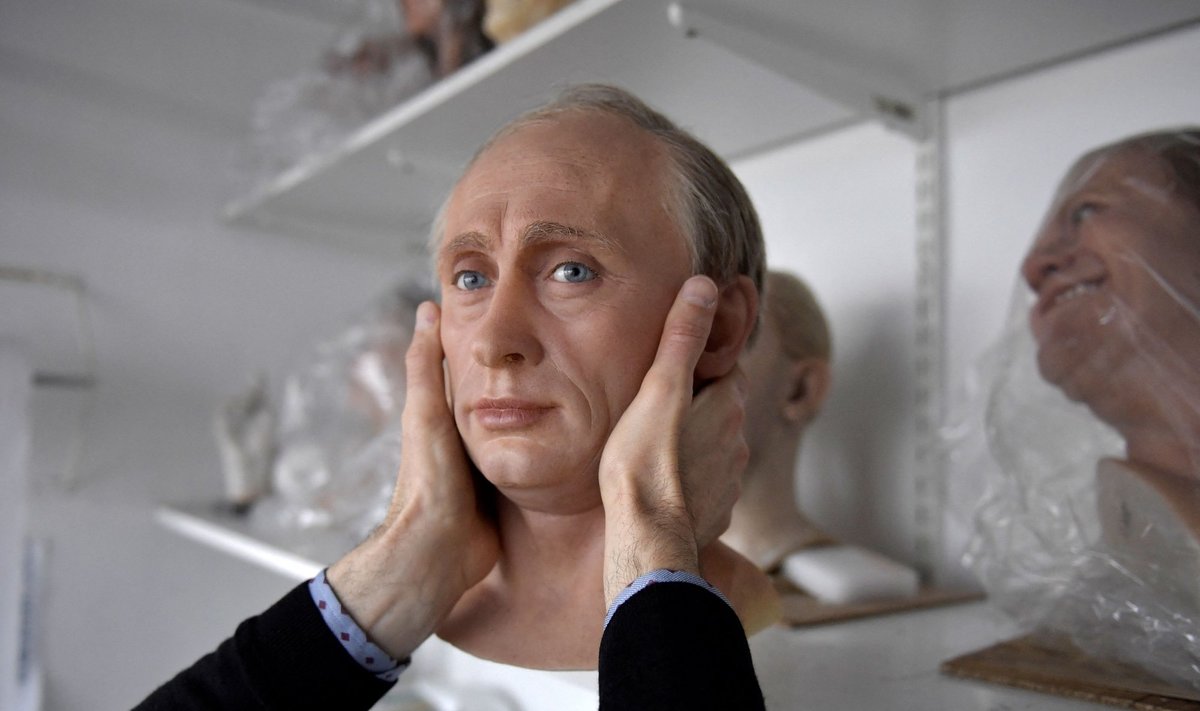 Vladimiro Putino vaškinė skulptūra