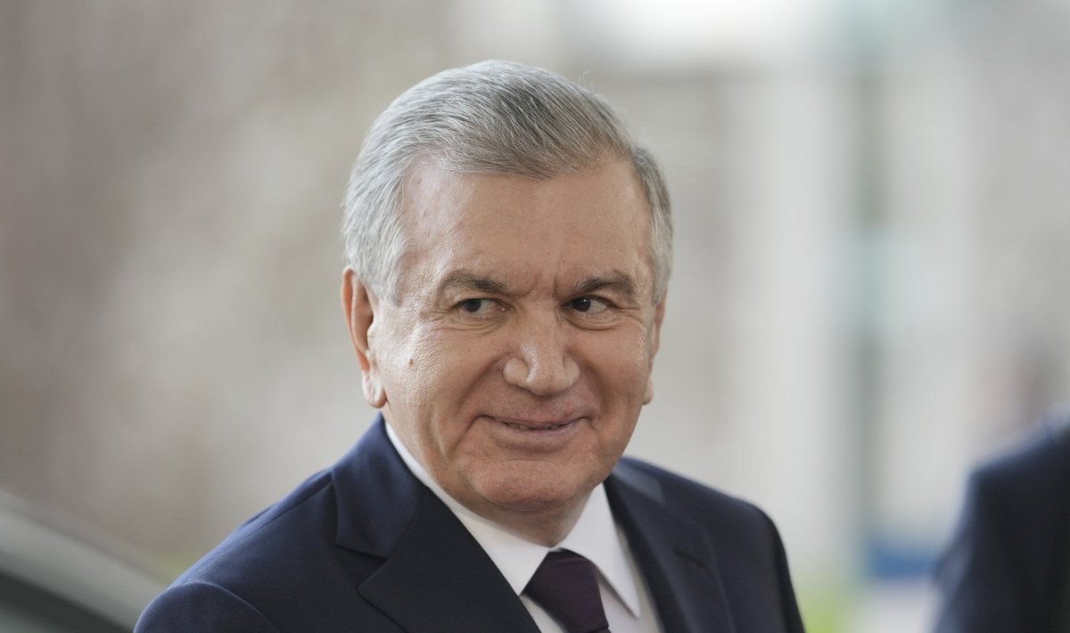 Uzbekistano prezidentas Šavkatas Mirzijojevas 