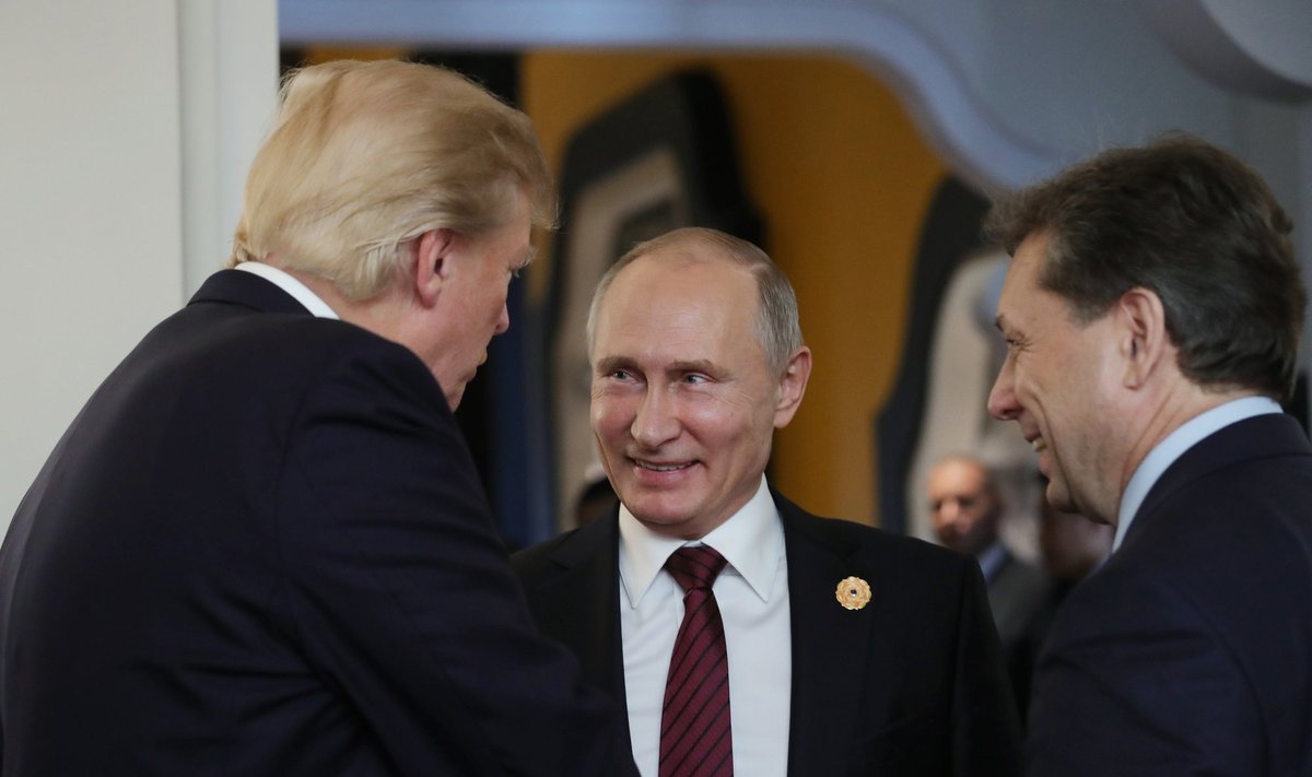 Donaldas Trumpas, Vladimiras Putinas