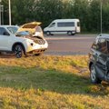 Vilniaus pakraštyje susidūrė trys automobiliai