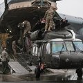 В Латвию прибыли американские вертолеты Blackhawk
