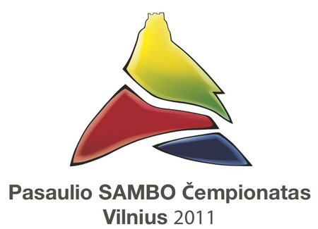 Pasaulio sambo čempionato Vilniuje logo