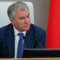 Rusijos Dūmos pirmininkas siūlo konfiskuoti šalį palikusių kritikų turtą