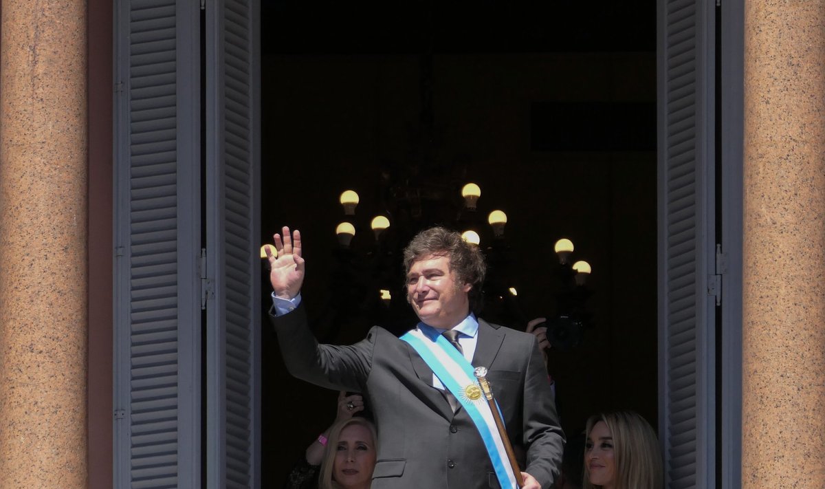 Argentinos prezidentas Javieras Milei