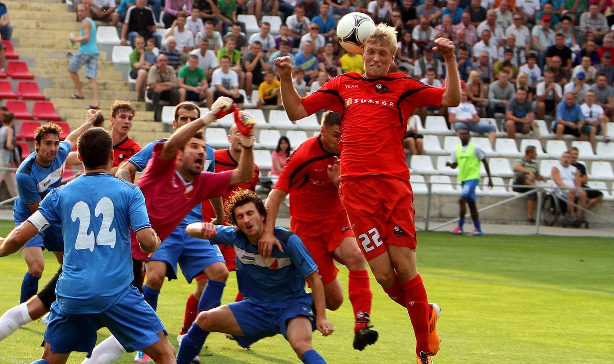 UEFA lygos antrojo kvalfikacinio etapo rungtynės FK "Sūduva“ - FC "Vojvodina“