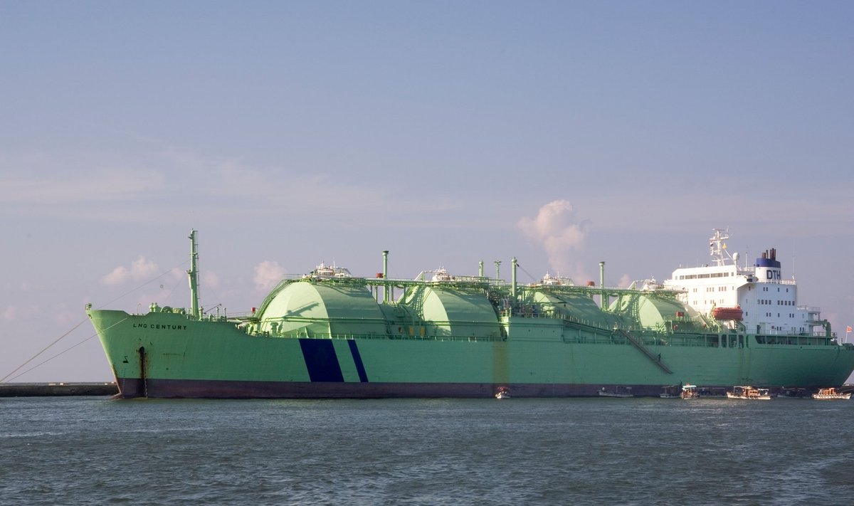 Suskystintųjų gamtinių dujų tanklaivis