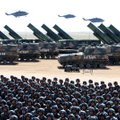 Kinija prie Korėjos pusiasalio krantų vykdo karines pratybas
