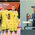 Posūkis 180 laipsnių kampu: Lietuvos salės futbolo rinktinės ateitis – brazilo rankose