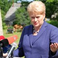 D.Grybauskaitė apie skalūnų dujas: reikia suskubti statyti dujų terminalus