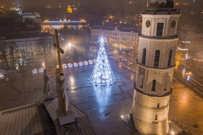 Vilniaus Kalėdų eglutės įžiebimas