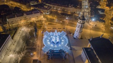 Vilniaus Kalėdų eglė – tarp pretendentų geriausios Europos eglės rinkimuose