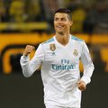 UEFA Čempionų lyga: C. Ronaldo dublis Dortmunde ir „Liverpool“ vargas Maskvoje