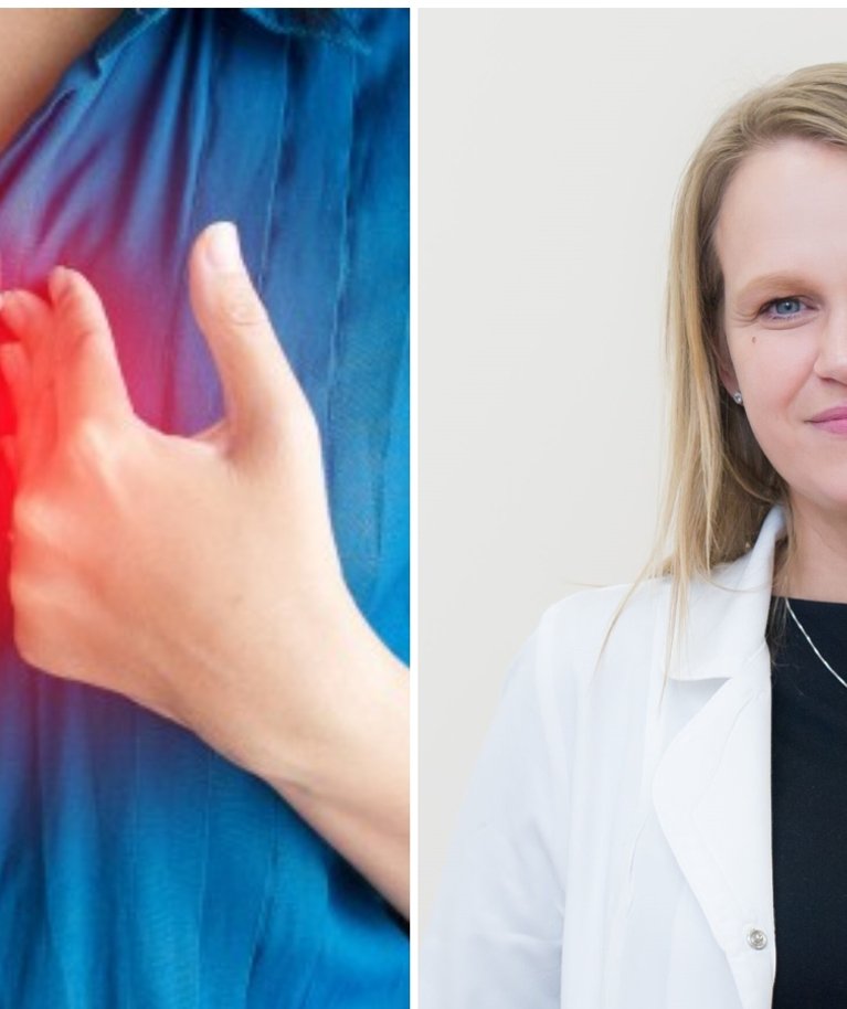 Gydytoja gastroenterologė Gabrielė Sodeikienė – apie refliuksą („Northway“ ir „Shutterstock“ nuotr.)