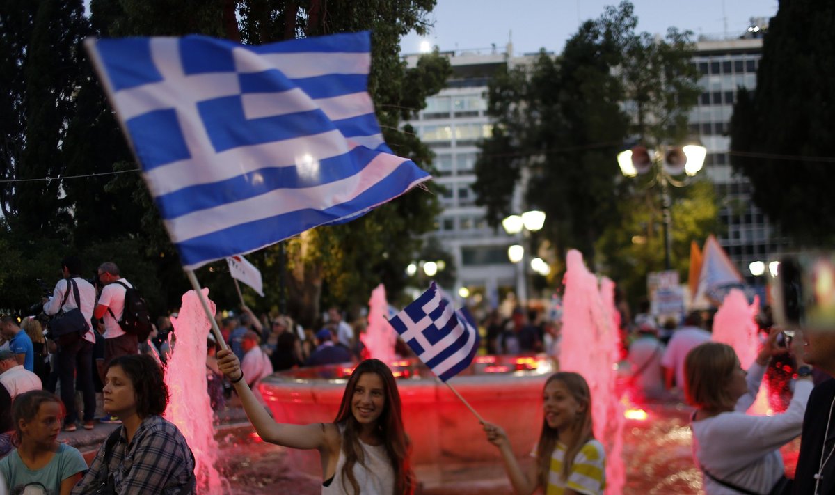 Graikai švenčia