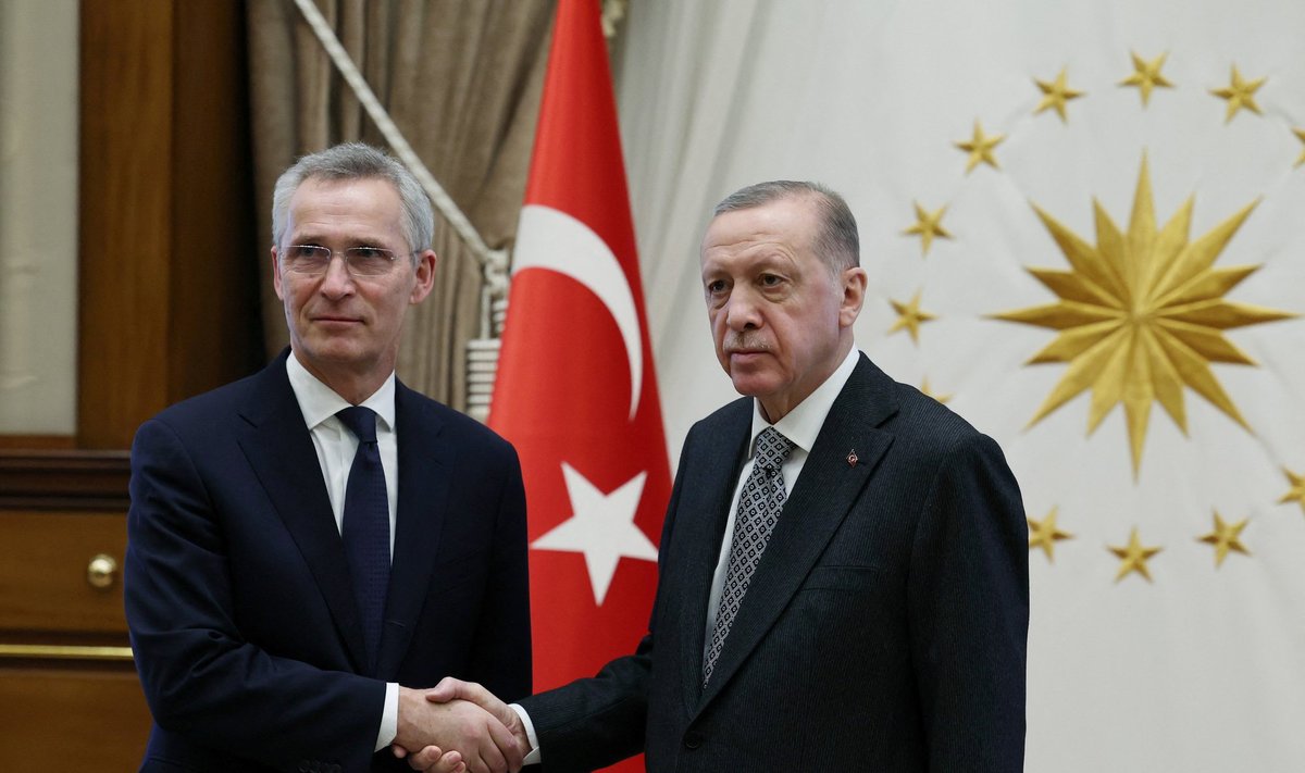 NATO generalinis sekretorius Jensas Stoltenbergas Turkijoje