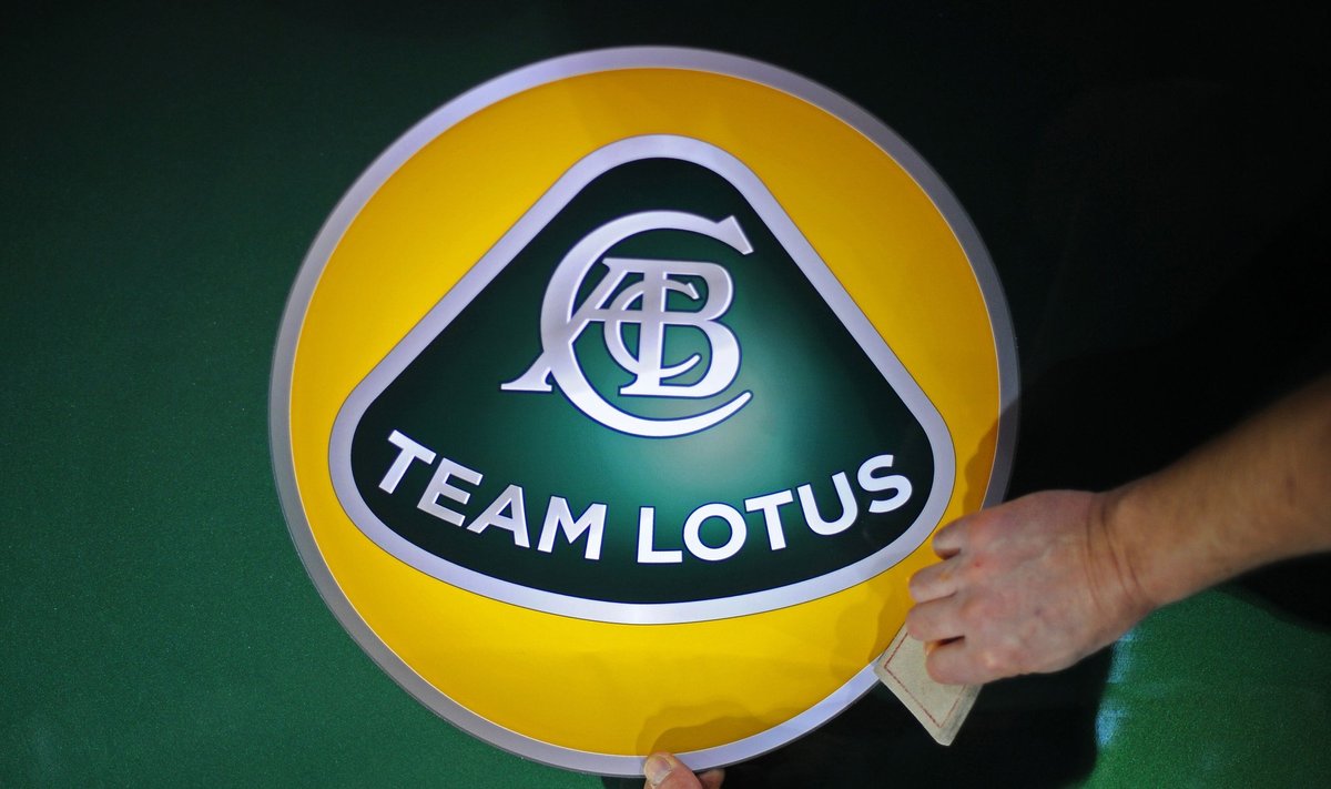 "Formulės-1" komandos "Team Lotus" logotipas 