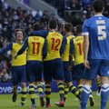 FA taurė: „Arsenal“ futbolininkai vos neprisižaidė Braitone