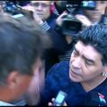 D. Maradona skėlė antausį žurnalistui