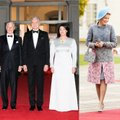 Iškilmingame Belgijos monarchų sutikime į akis krito itin elegantiškas pirmosios šalies ponios ir karalienės stilius