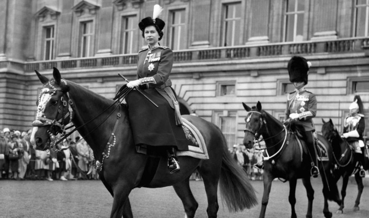 Britanijos karalienė Elžbieta II ir jos vyras princas Philipas 1960 m.