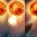 Astrofizikus nustebino nepaprastai galingas sprogimas vienoje ryškiausių Paukščių tako žvaigždžių: tokio reiškinio mokslininkai dar nebuvo stebėję