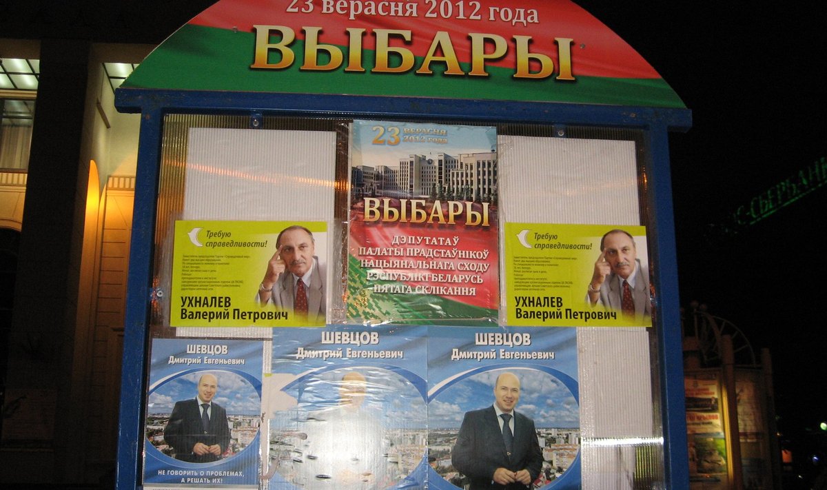 Rinkimai Baltarusijoje (K.Avimovos nuotr.)